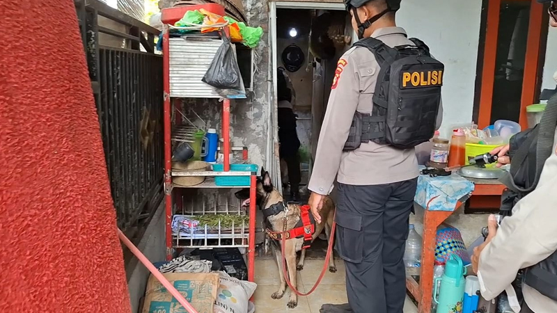 Polda NTB libatkan unit K-9 amankan 29,72 gram sabu di Kampung Narkoba